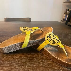 Mustard Yellow Tory Burch Sandals size 7